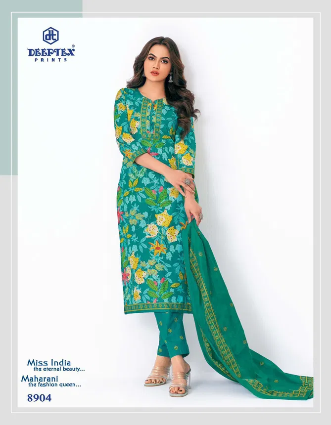 Miss India Vol 89 By Deeptex Cotton Printed Dress Material Suppliers In India